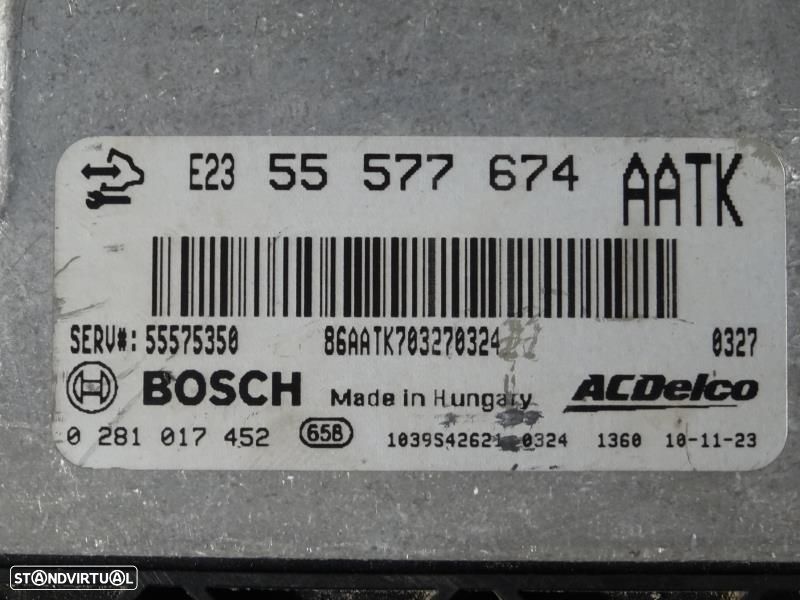 Centralina De Motor Opel Insignia A (G09)  55577674 / Aatk / 028101745 - 2