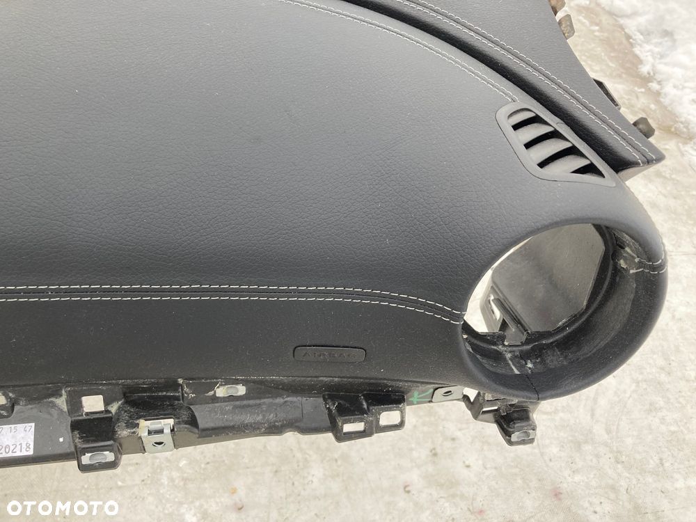 MERCEDES E CLS W213 W238 W257 DESKA KONSOLA KOKPIT PULPIT PÓŁKA PARAPET PODUSZKI POWIETRZNE AIRBAG SRS PASY PAS KURTYNY KURTYNA FOTELA  SKÓRA !!! - 11