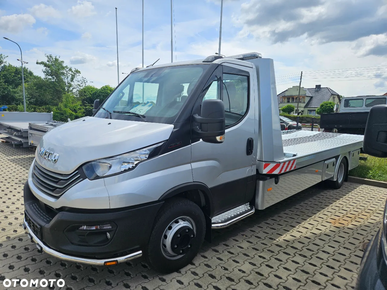 Iveco 72c 70c18P hydrauliczny najazd 6,2m. Autopomoc. Laweta - 7