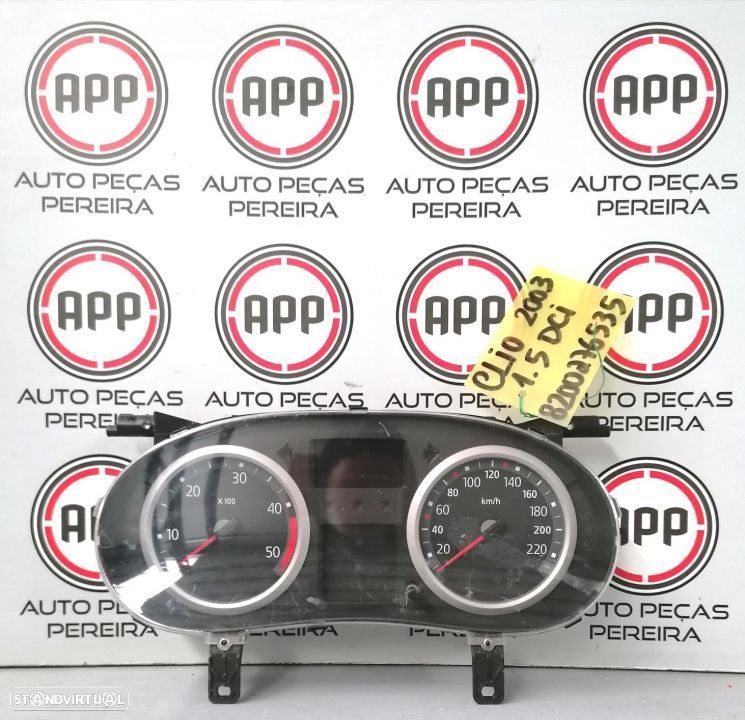 Quadrantes Renault Clio 1.5 DCI referência 8200276535, 8200404177. - 1