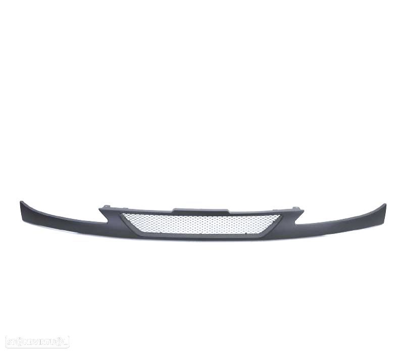 GRELHA FRONTAL SEM SÍMBOLO PARA PEUGEOT 206 98-09 PRETA - 1