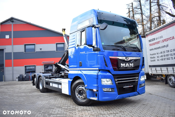 MAN TGX 26.500 E6 XXL Hakowiec 6x2 HYVA / Pilot ! TRAXON ! z Niemiec Jak Nowy !