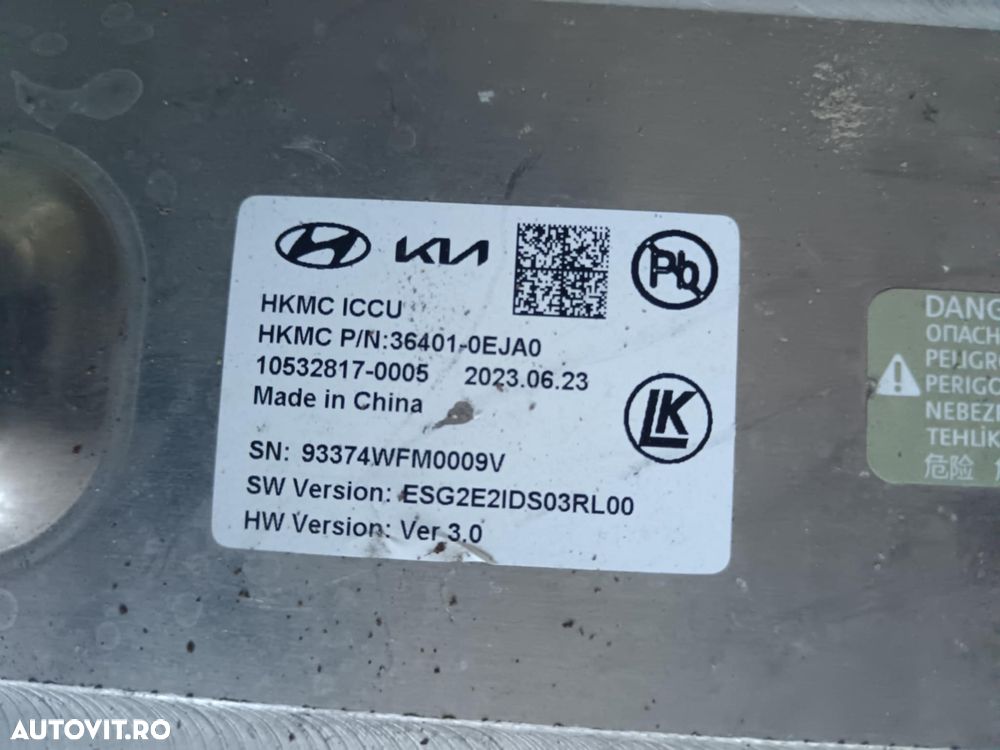Invertor baterie kia niro electric 2023-2025 36401 0eja0 - 2
