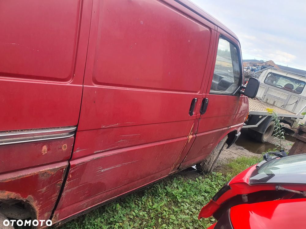 vw transporter t4 maska zderzak lampa grill błotnik drzwi zbiornik paliwa szyba lusterko - 3