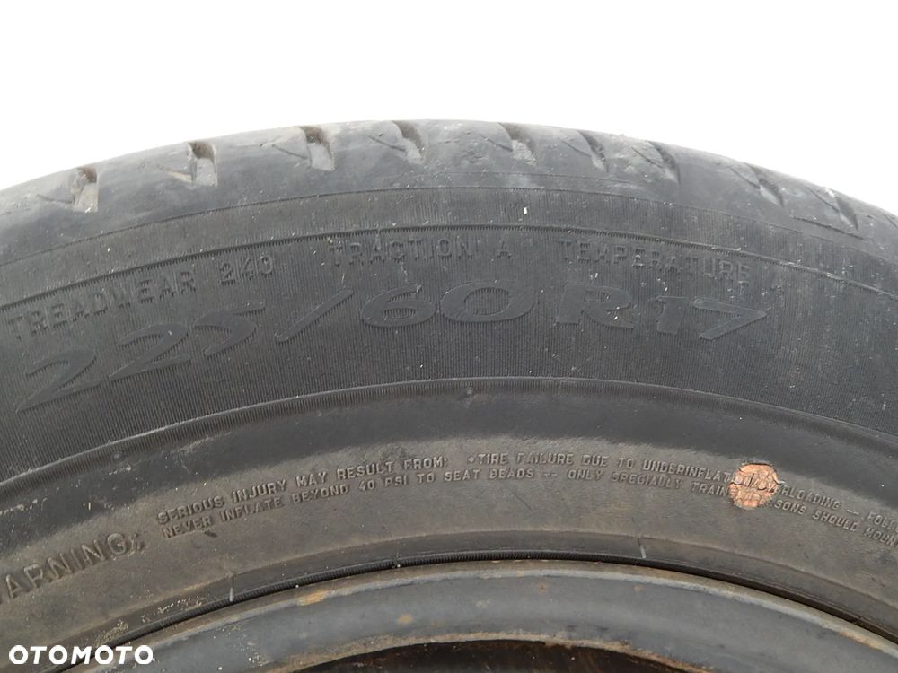 Koło zapasowe zestaw naprawczy lewarek klucz ucho Jeep Cherokee KL V 13-21 Łuków części - 3