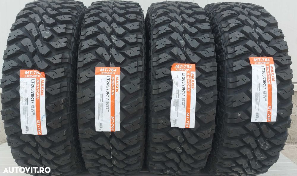 265/70 R17, 115Q, Anvelope Mud Terrain M+S, MAXXIS Bighorn - 1