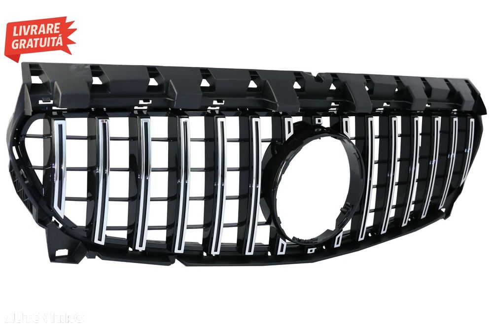 Grila Centrala Mercedes CLA C117 X117 W117 Facelift (2016-2018) CLA45 GT-R Panamer- livrare gratuita - 2
