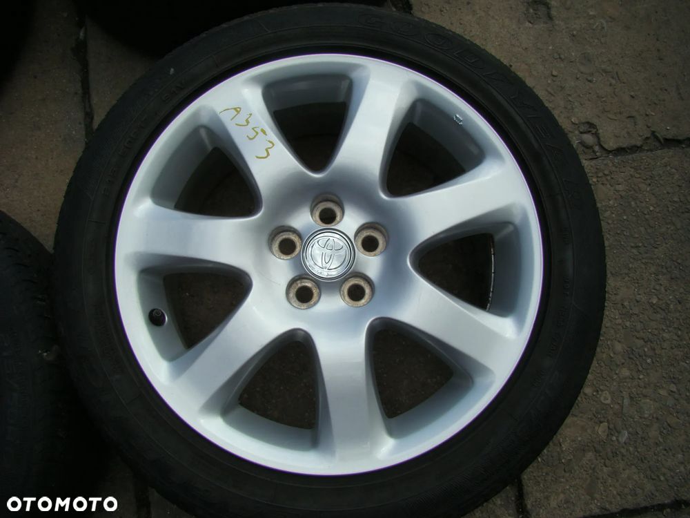 a353 5x100 Toyota Avensis T250 T220 Prius 7jx17 opony lato 215/50 R17 - 3