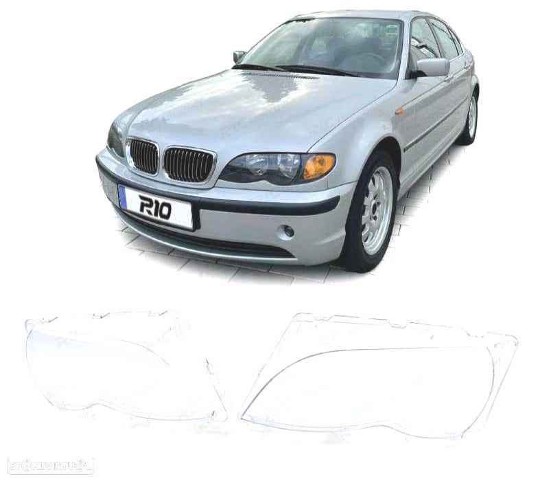 VIDROS FARÓIS FRONTAL PARA BMW E46 BERLINA TOURING 01-05 - 1