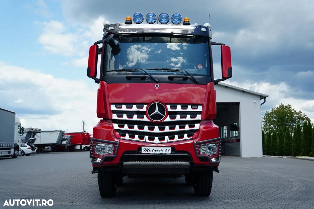 Mercedes-Benz AROCS 4145 / 8x8 / BASCULATOR SPATE / SKIBICKI / EURO 6 - 15