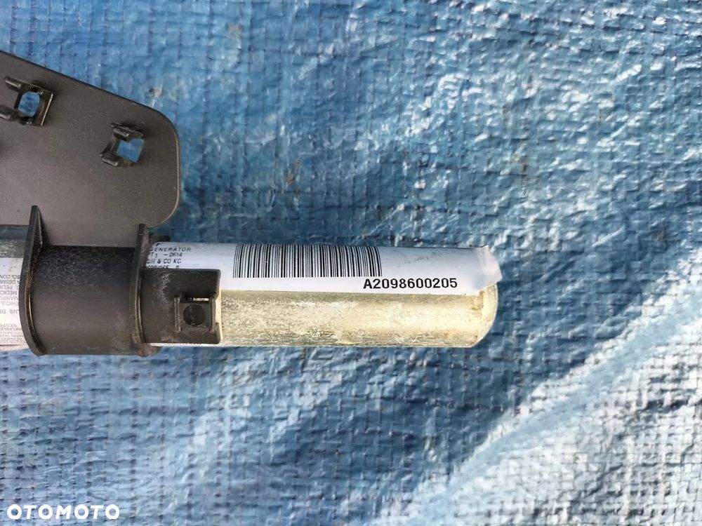 KURTYNA AIRBAG LEWA PRAWA WTYCZKA KOSTKA A2098600105 A2098600205 MERCEDES CLK W209 - 3