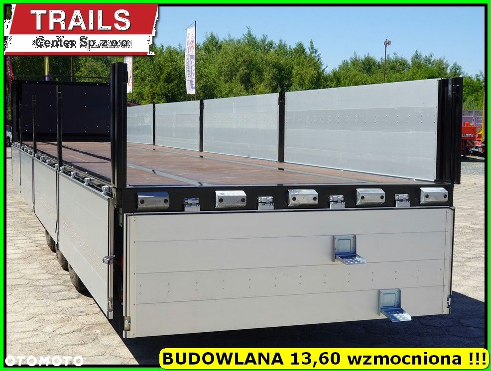 Orthaus Pokład 13,60 m, MOCNA KRATOWNICA, burty aluminiowe !!! - 27