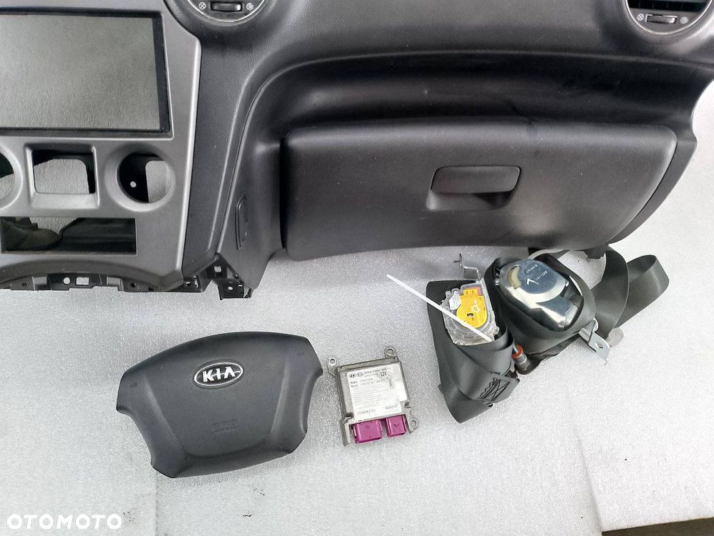 DESKA ROZDZIELCZA,KONSOLA PODUSZKI SENSOR PASY KIA CARENS III - 2