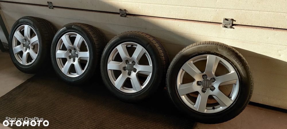 Audi A5 A6 A7 Koła Felgi Zimowe OPONY PIRELLI 225/55/R17 7.5j 17cali et37 5x112 4G0601025L - 3