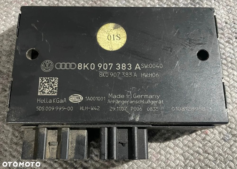 Audi A4 B8 8K moduł sterownik haka 8K0907383A - 1