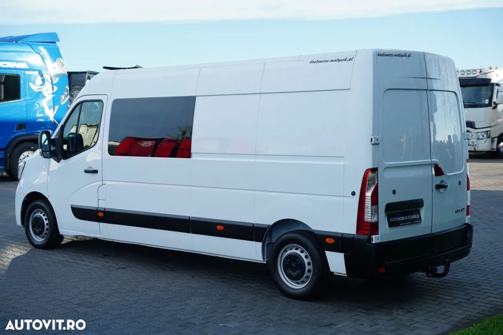 Renault MASTER / CAROSERIE ROATĂ / FUGO / CABINĂ MIXĂ 7 LOCURI / CAROSERIE / DEALER POLONESC / UNIC PROPRIETAR - 6
