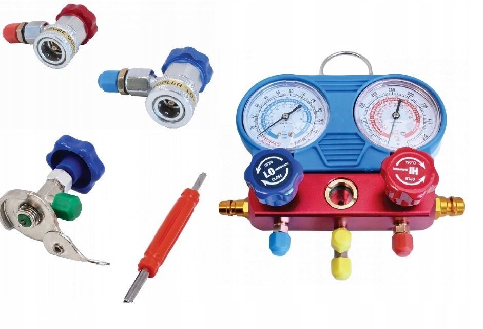 MIERNIK TESTER DO NAPEŁNIANIA KLIMATYZACJI KLIMY - 2