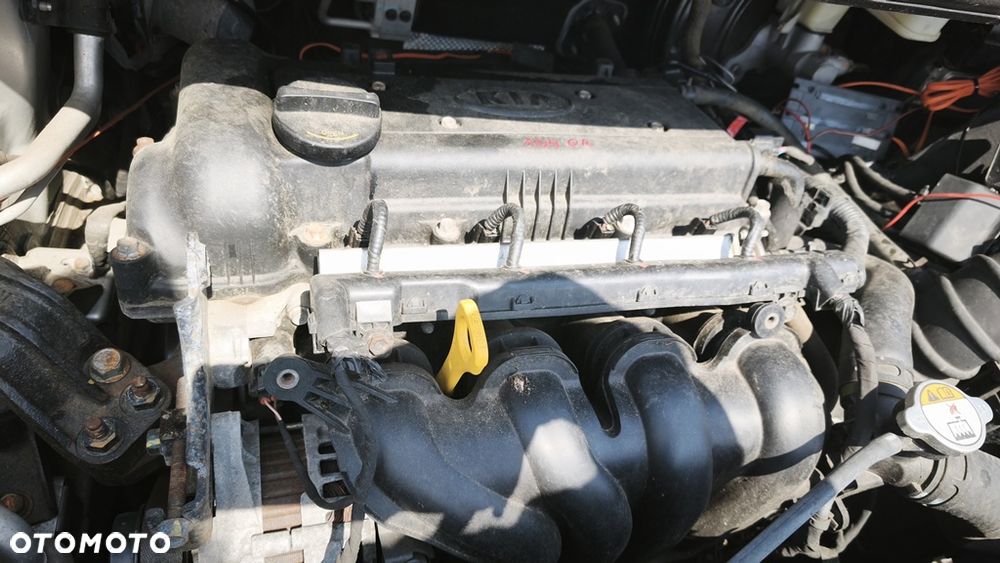 KIA VENGA I 12r 1.6 16V SILNIK G4FC goły 104tys - 1