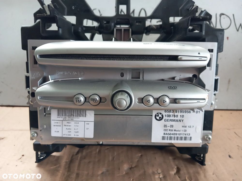 CZYTNIK NAWIGACJA MINI COOPER R56 9195956 - 2