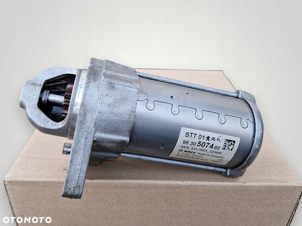 CITROEN C3 III OPEL CORSA F 1.2T 1.2 THP TURBO AUTOMAT ROZRUSZNIK BOSCH - 3