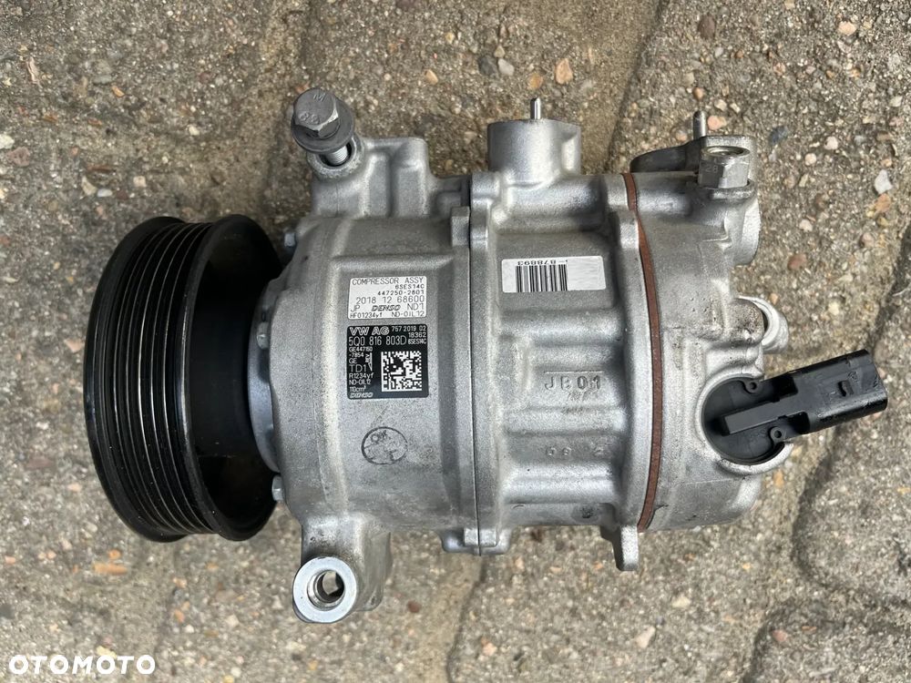 VW AUDI SEAT SKODA 5Q 5Q0 kompresor sprężarka klimatyzacji 5Q0816803D - 1