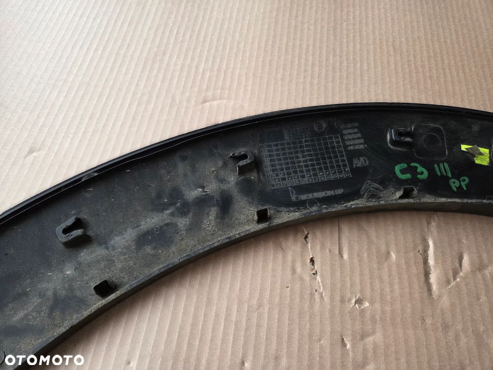 Listwa nakładka błotnika prawy przód Citroen C3 III - 10