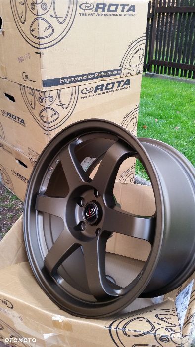 Alufelgi Rota Grid 18" 8,5J 18x8,5 5x114,3 ET44 Matt Bronze - 2