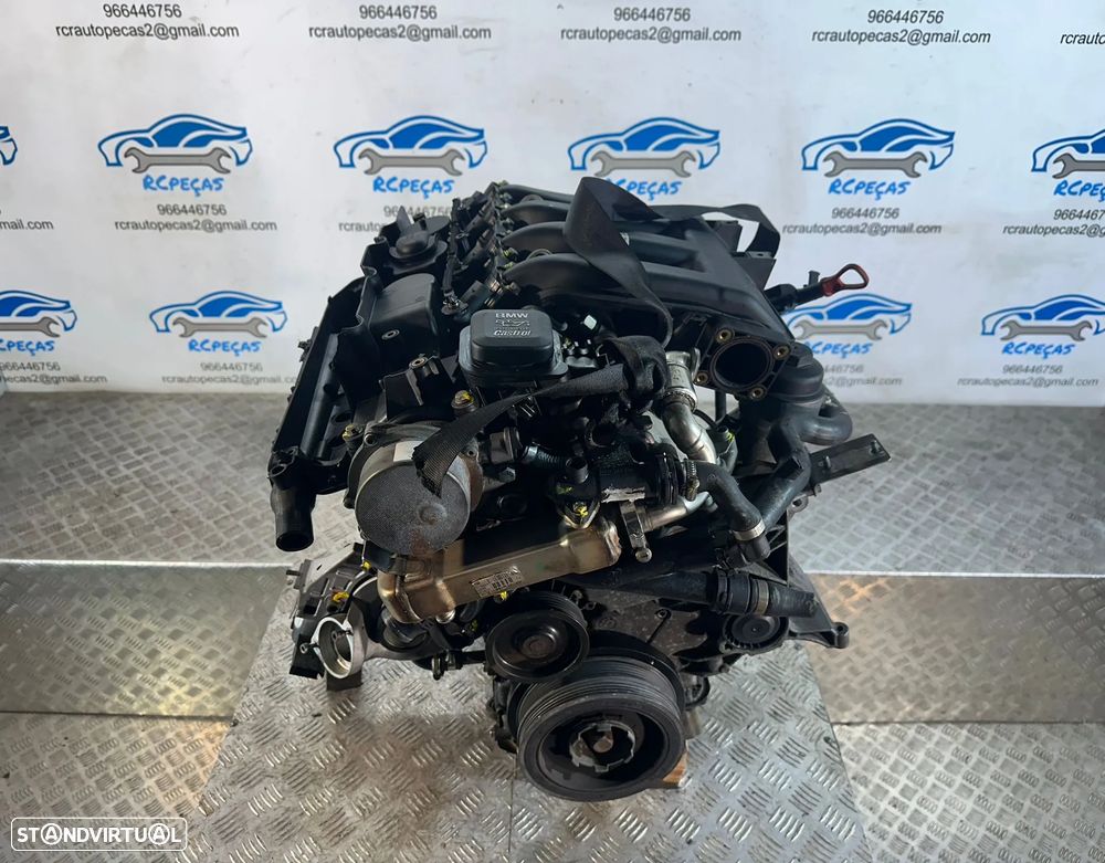 .Motor Completo BMW M47D20 M47 204D4 163cv 16v Diesel Serie 1 3 320d 120d Bosch - 1