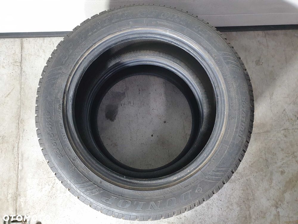 2szt. 235/55/19 101V Dunlop SP Winter Sport 4D 6,5mm 2019r [ 11075 ] - 2
