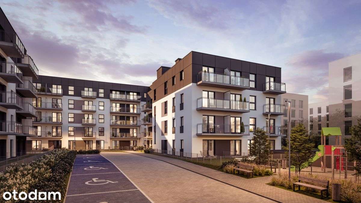 4-pokojowe mieszkanie 63m2 + balkon Bez Prowizji