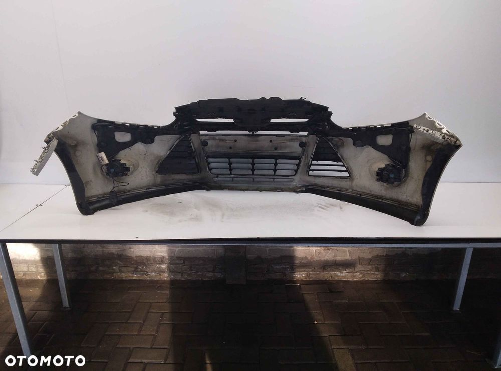 } ZDERZAK PRZÓD PRZEDNI FORD FOCUS MK.3 3 III FROZEN WHITE 5F BIAŁY HALOGENY - 5