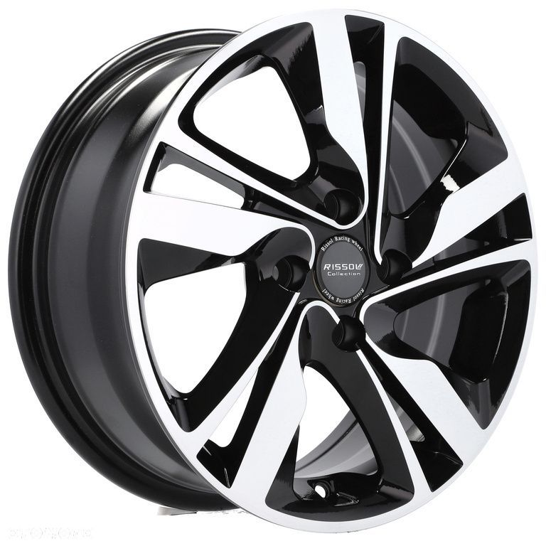 4x Felgi 16 m.in. do KIA Picanto Cross RIO HYUNDAI I10 I20 Getz TOYOTA Yaris NISSAN Pixo - BK813 (D5 - 7