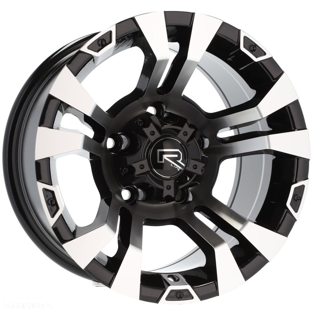 4x Felgi 15 m.in. do FORD Ranger TOYOTA Hilux Tacoma NISSAN Navara D22 ISUZU D-MAX - BK859 - 3