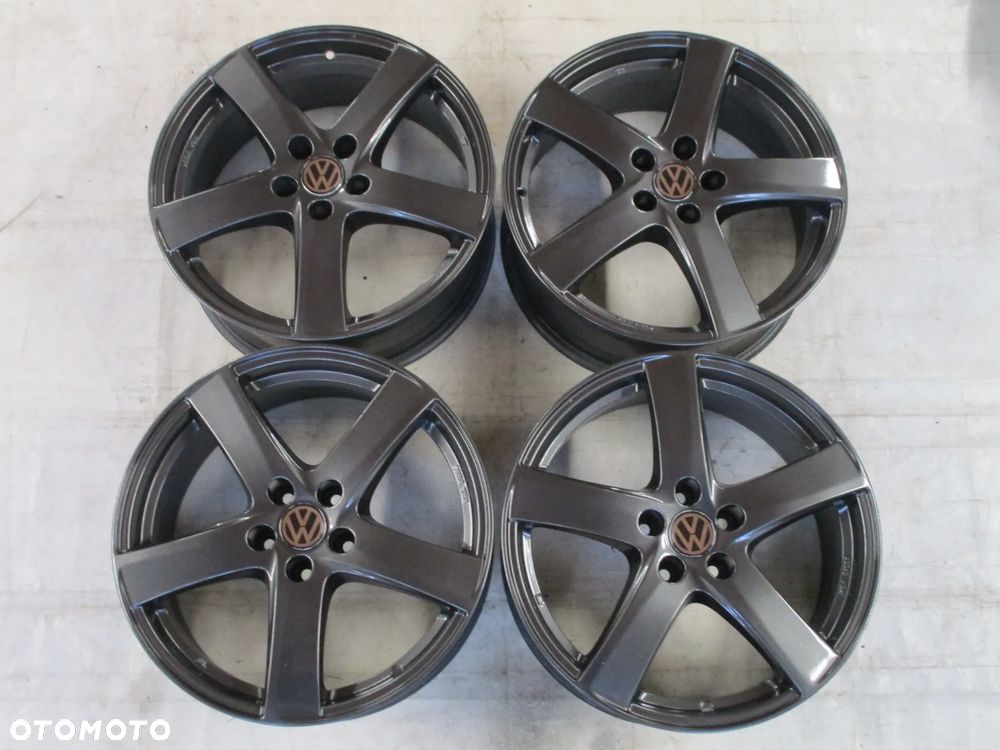 FELGI ALUMINIOWE 18  VW ARTEON CADDY EOS GOLF BEETLE JETTA PASSAT TIGUAN TOURAN T-ROC ET39 - 1