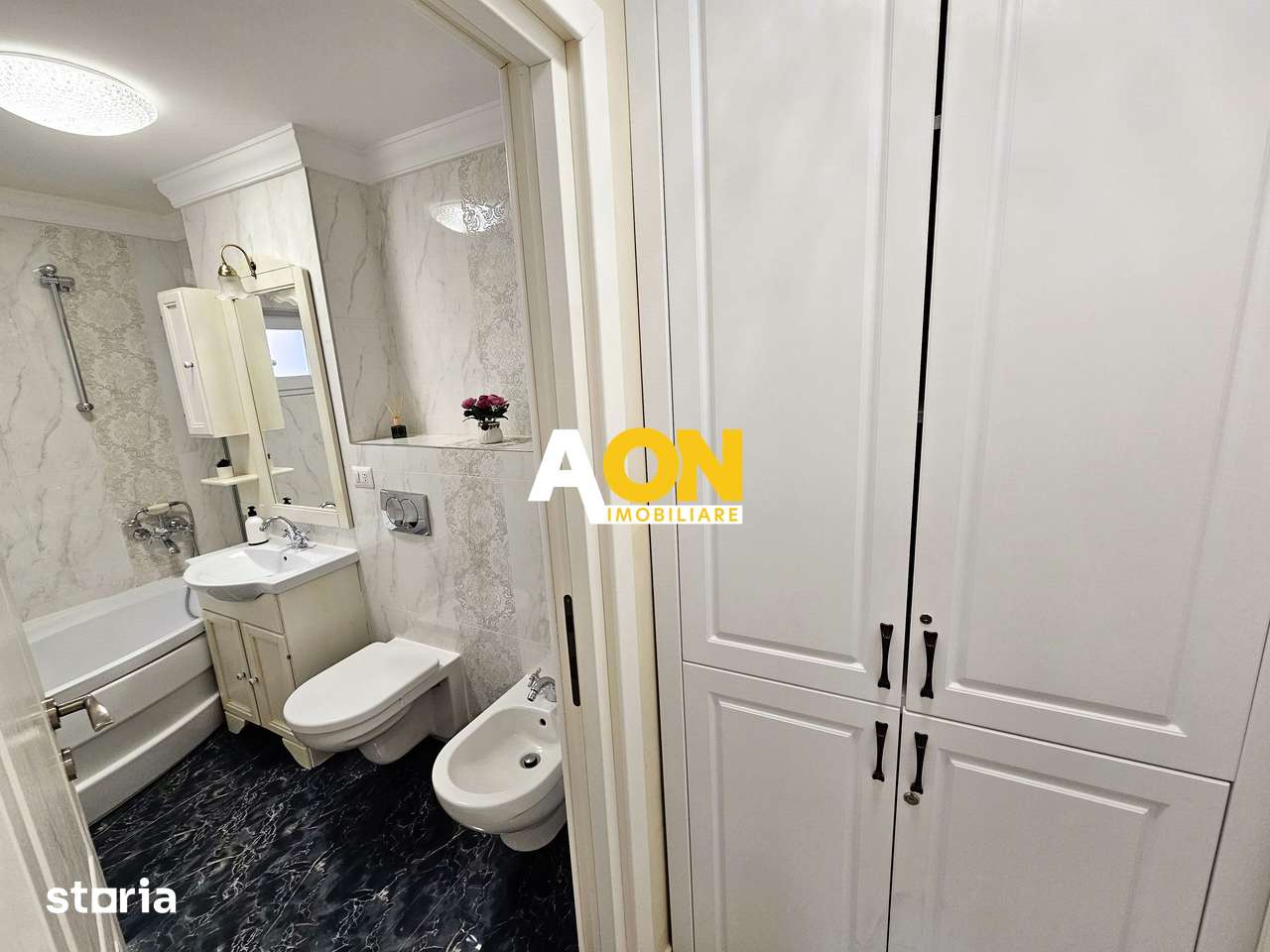2 dormitoare, 57 mp utili, etaj 3, boxă, renovare premium, Ampoi 1 — fotografia 3