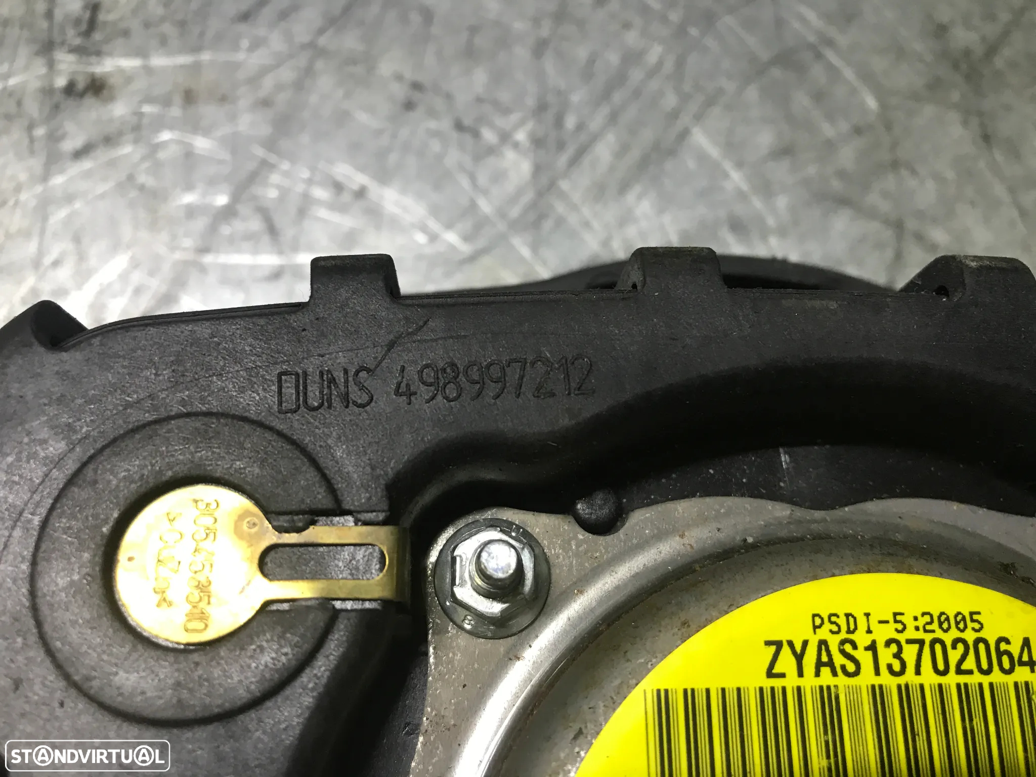 AIRBAG DO VOLANTE OPEL ASTRA H - 2 FICHAS - REF. 305453410 - 3