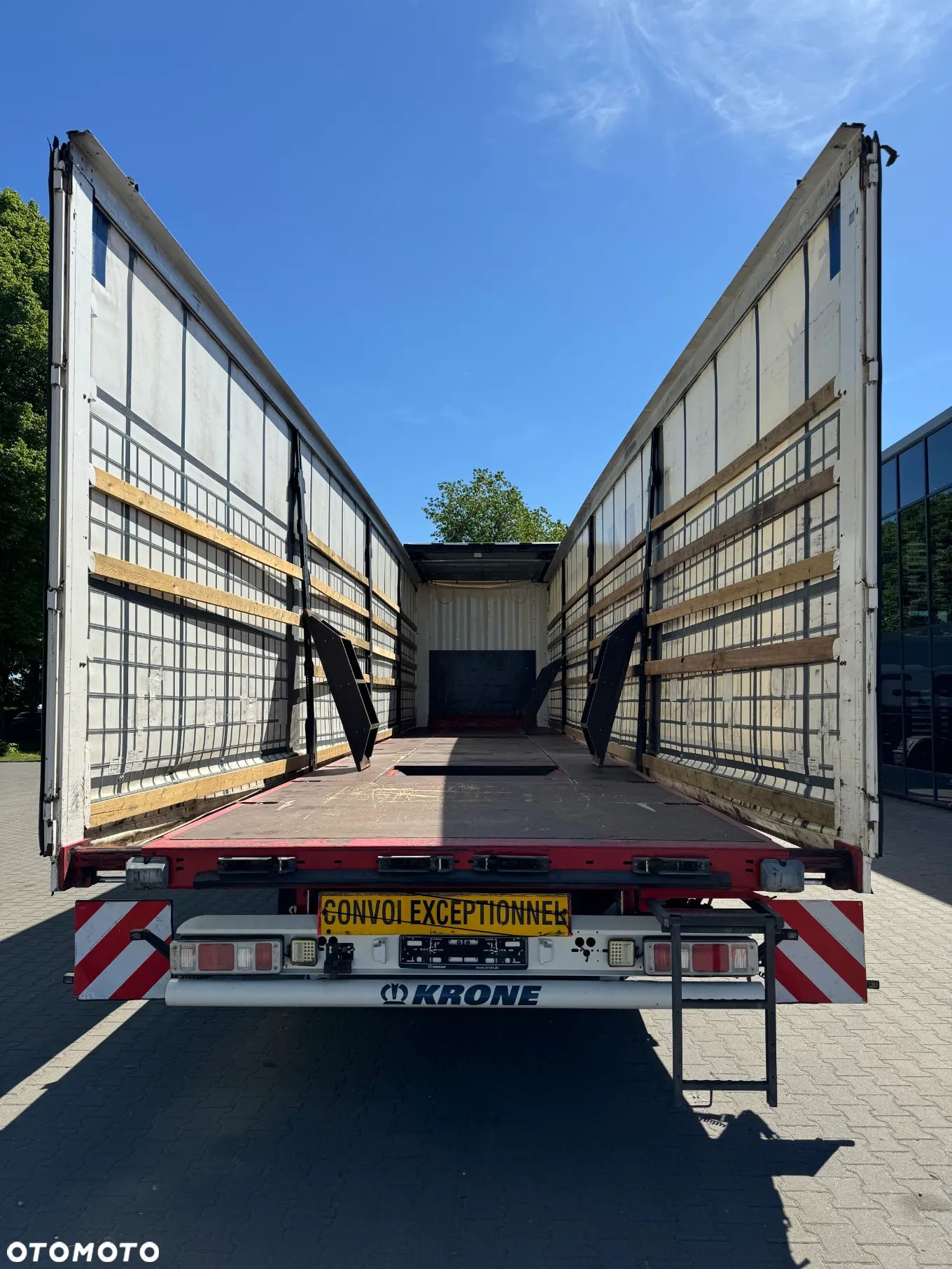 Krone Coilmulde, Rozsuwany tył, Maxi 385/55R22,5 - 1