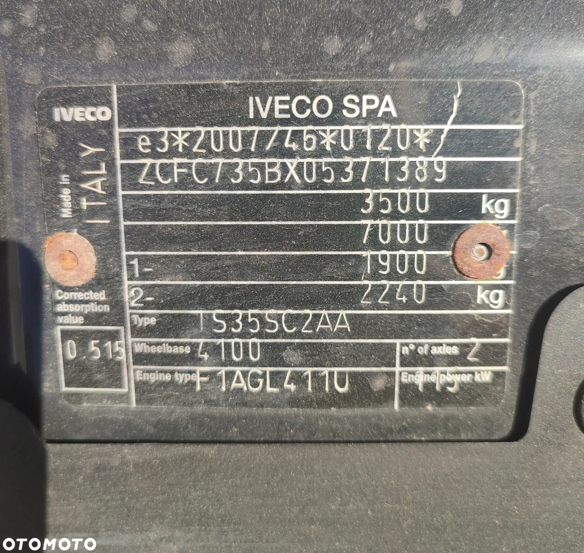 Iveco BRYGADA Daily 35S16A8V Hi Matic zarejestrowany 7 MIEJSC - 17