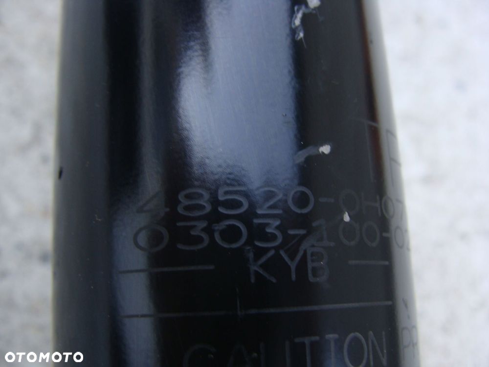 amortyzator zwrotnica lewa toyota aygo ii 48520-0h070 !!! - 7