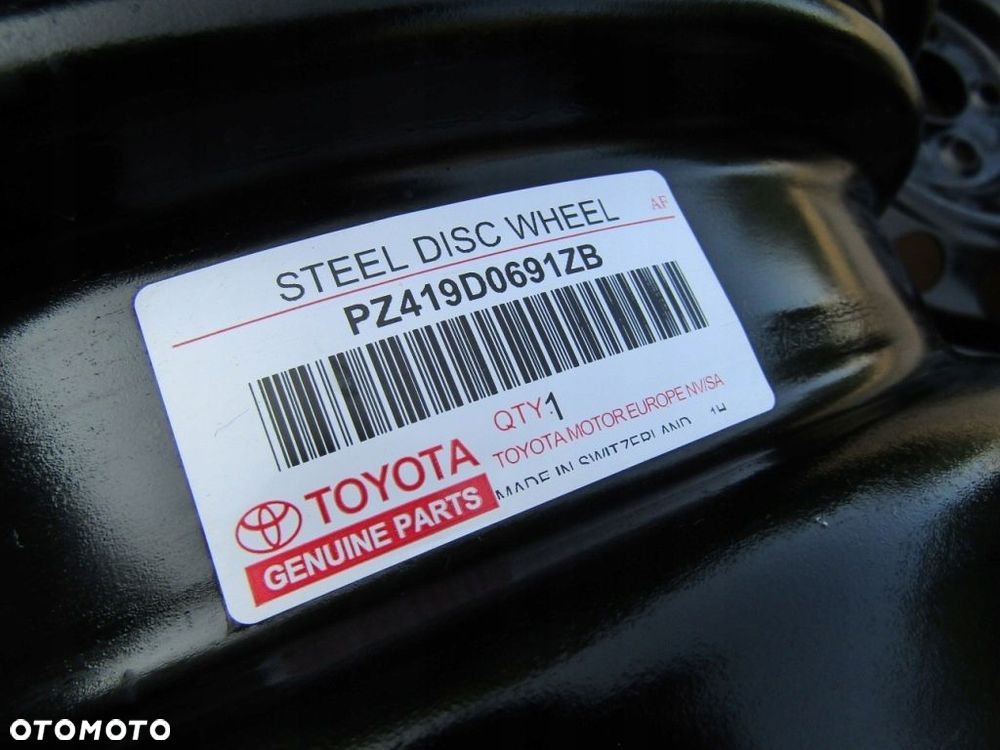 4x Felgi Felga 15 Toyota Verso S Subaru Trezia 5,5j 5x100 ET45 - 15