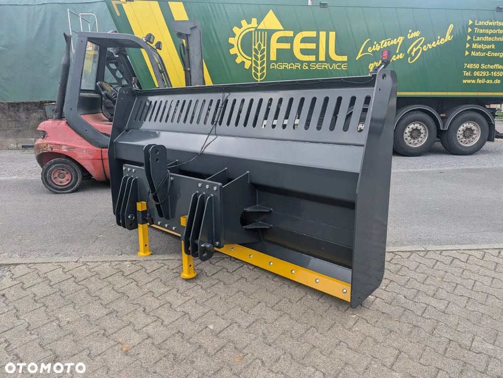 Spych do kukurydzy 300 cm mocowanie tuz kat. II i III z możliwością napełnienia wodą - 7