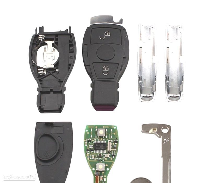 CHAVES COMPLETA PARA MERCEDES 00- - 4