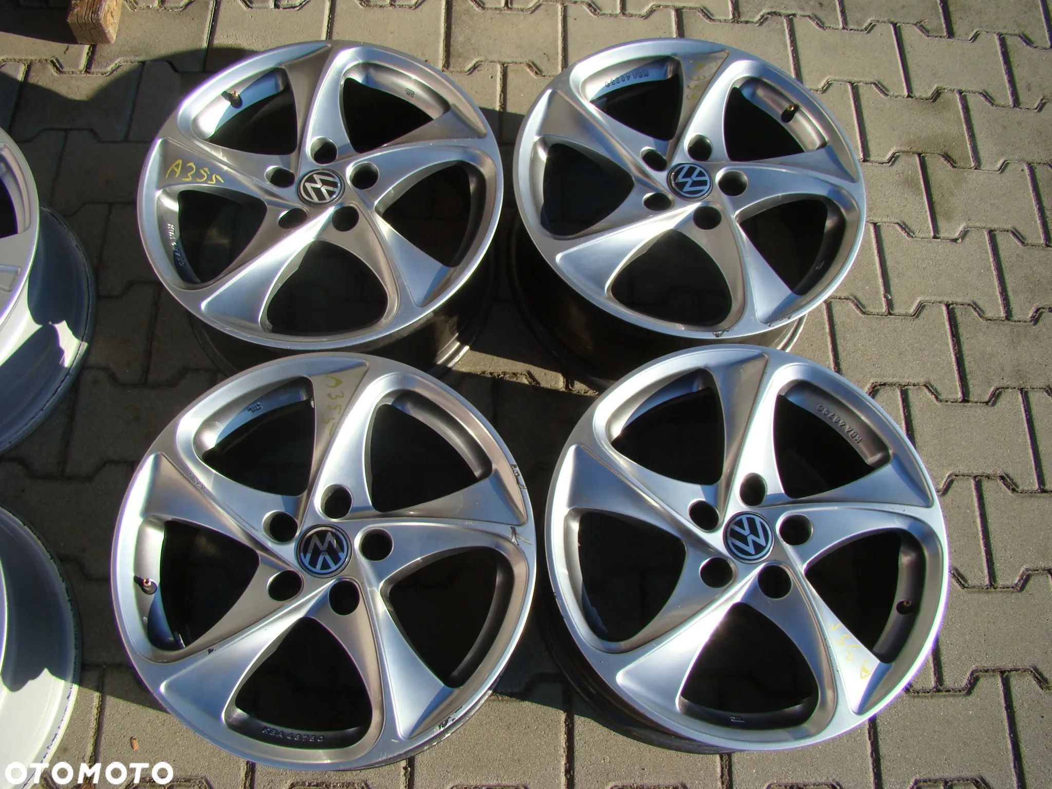 a355 5x112 VW Tiguan T-Roc Caddy Jetta Touran Golf VII VIII Passat B7 B8 8jx17 - 1