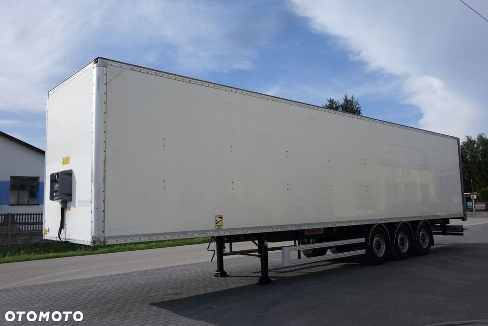 Fruehauf KONTENER / FURGON / OSIE SAF / ROLETA / OŚ PODNOSZONA / PODŁOGA SZYNA-DESKA