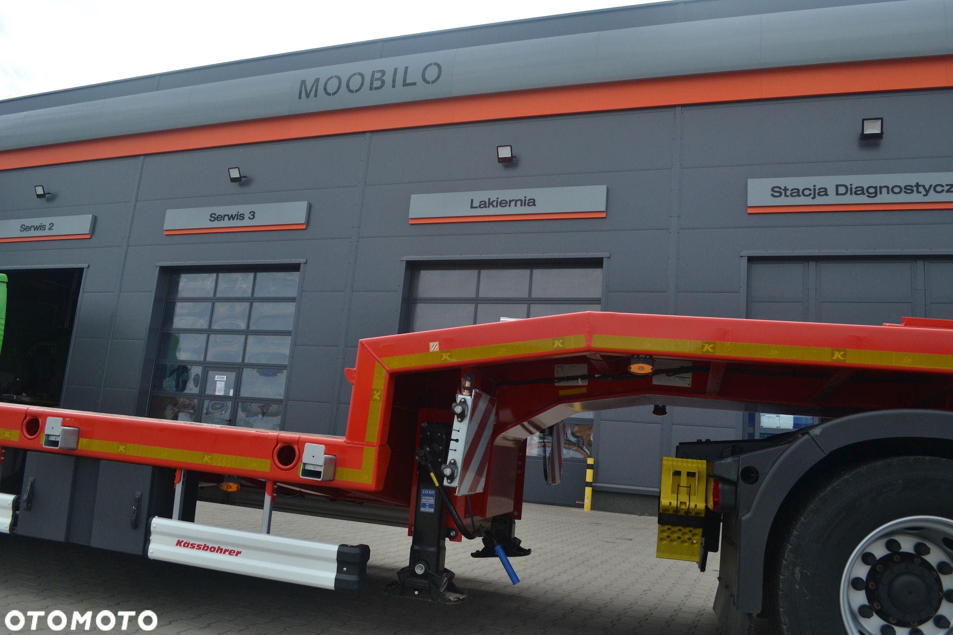 Kassbohrer Kassbohrer SLA 4 SEMI Lowbed 4 osie rozsuwana 45T Kässbohrer - 7