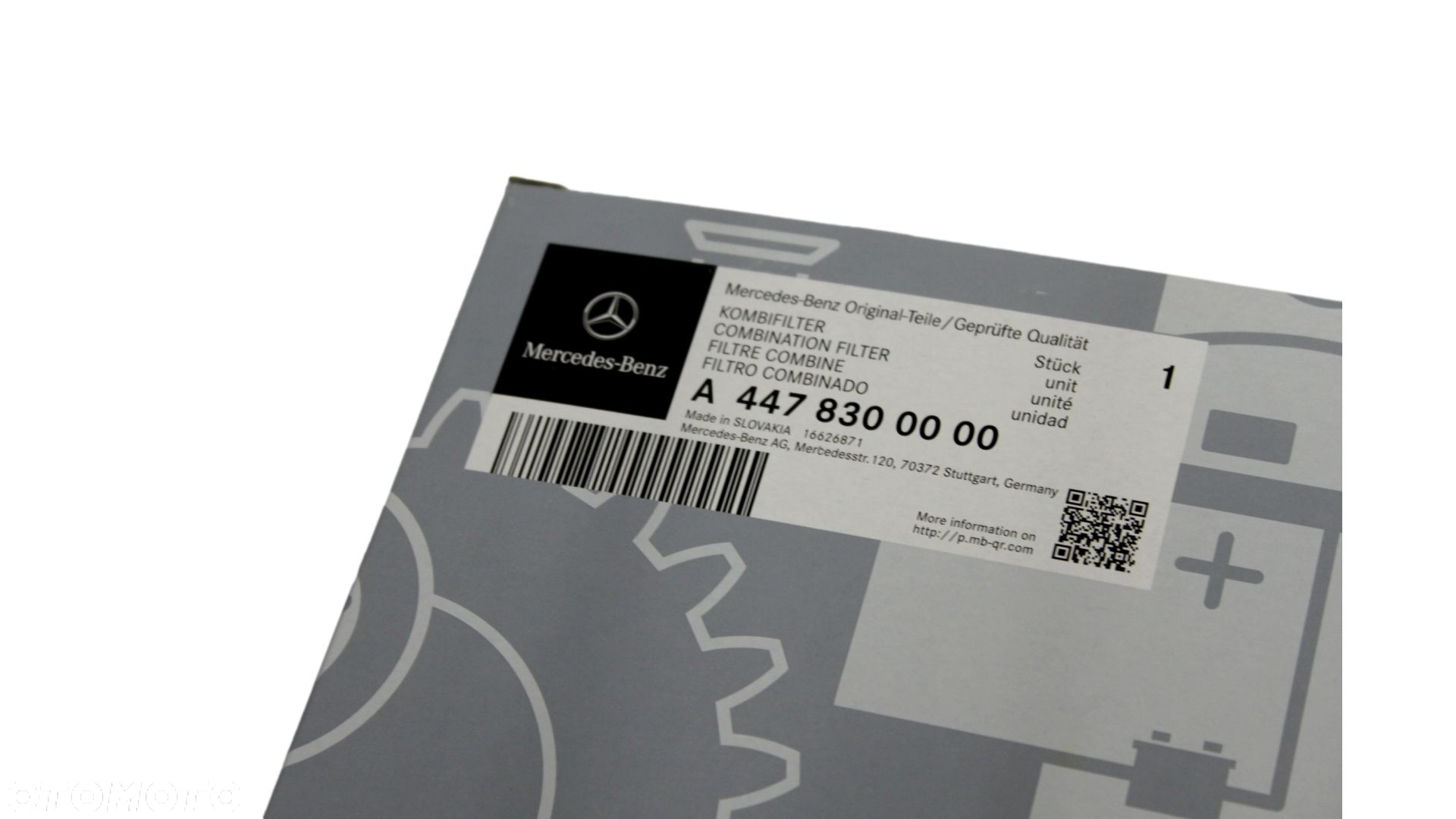 MERCEDES eSPRINTER eVITO Filtr kabiny OE - 4