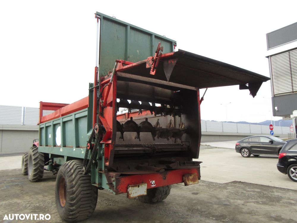 Altul MIG - Remorca de imprastiat Gunoi/Balegar 14T SIAM - 11