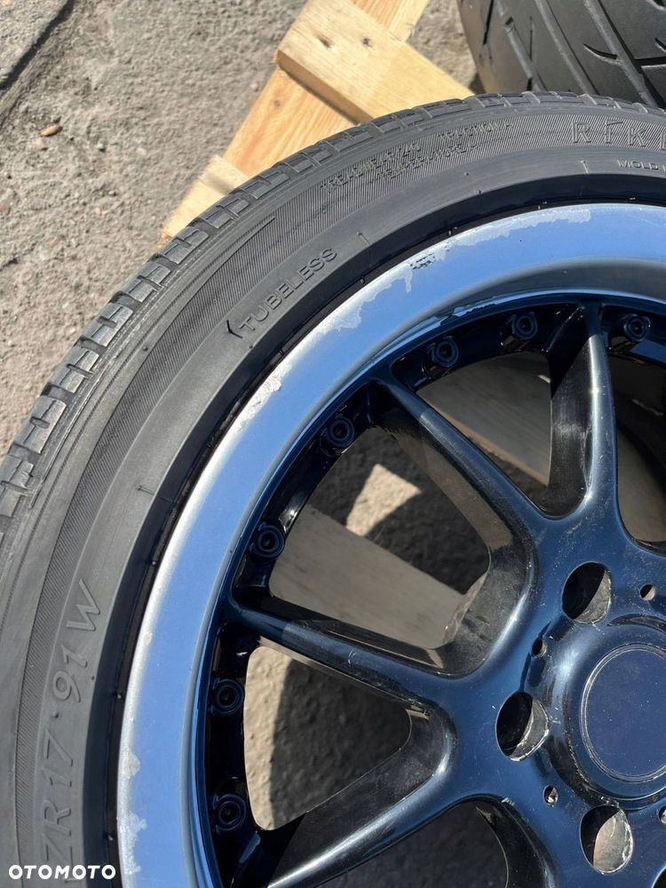 BMW 3 E36 KOŁA FELGI ALU R17 8J KOMPLET - 3