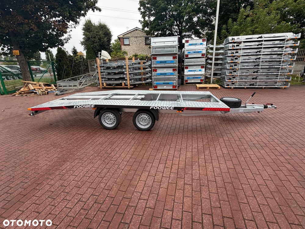 Inny Laweta FOOWEE FW4520 raz łamana NAJAZDY ALU 450x200 cm 2 osie 2700KG VDI w CENIE! - 4