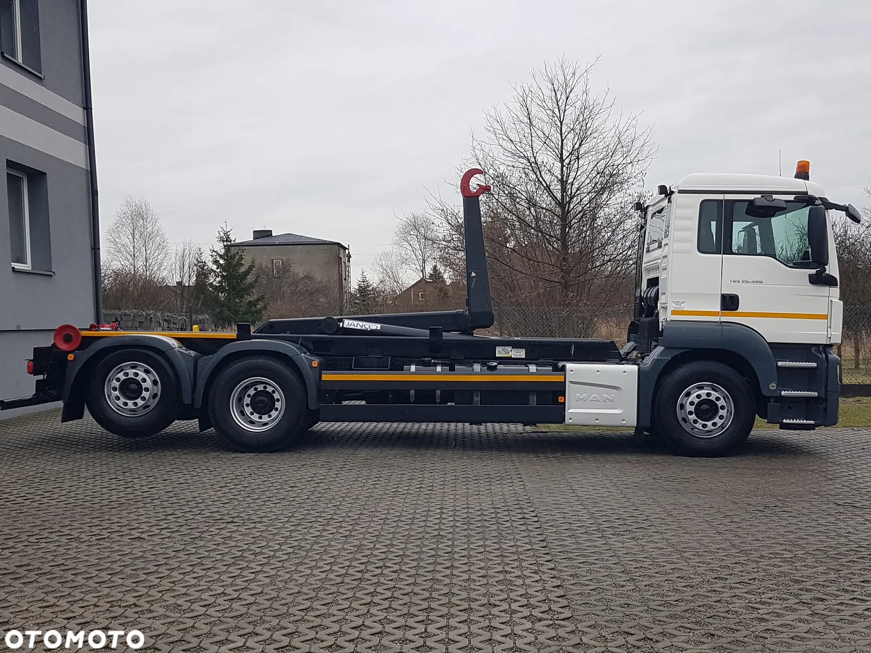 MAN TGS 26.420 E6 HAKOWIEC HS20 6x2 3-OSIE KLIMA - 17